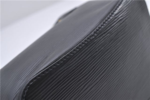 Authentic Louis Vuitton Epi Mandara PM Black Shoulder Bag Black M58932 LV 3838D