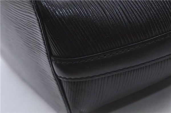 Authentic Louis Vuitton Epi Mandara PM Black Shoulder Bag Black M58932 LV 3838D