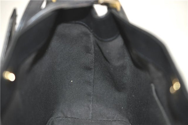 Authentic Louis Vuitton Epi Mandara PM Black Shoulder Bag Black M58932 LV 3838D