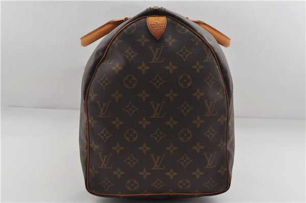 Authentic Louis Vuitton Monogram Keepall 50 Travel Boston Bag M41426 LV 3838E