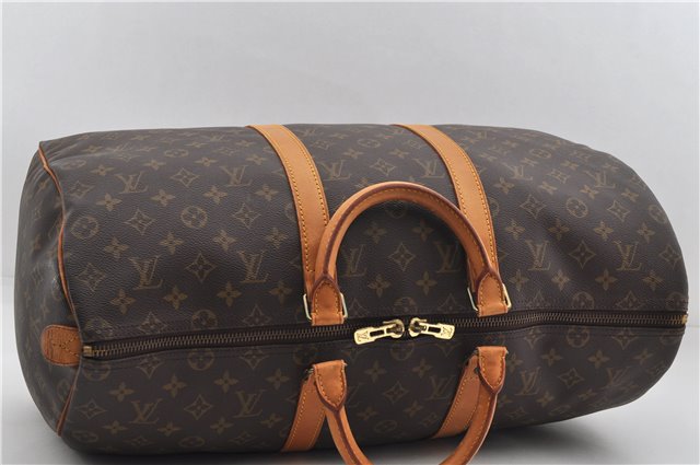 Authentic Louis Vuitton Monogram Keepall 50 Travel Boston Bag M41426 LV 3838E