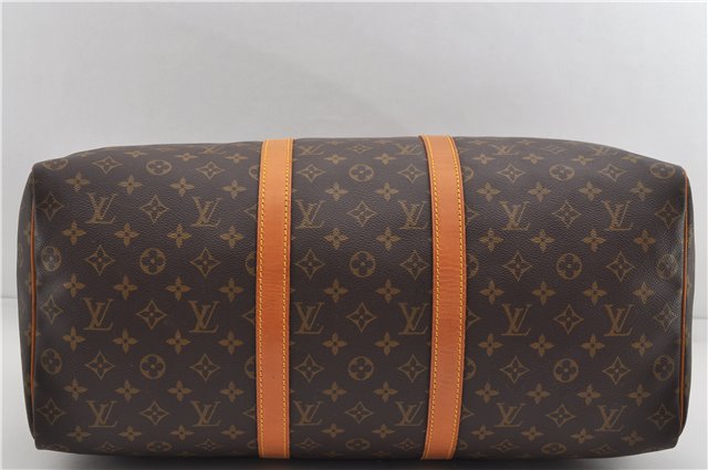 Authentic Louis Vuitton Monogram Keepall 50 Travel Boston Bag M41426 LV 3838E