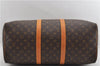 Authentic Louis Vuitton Monogram Keepall 50 Travel Boston Bag M41426 LV 3838E