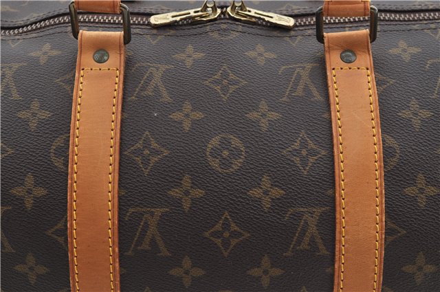 Authentic Louis Vuitton Monogram Keepall 50 Travel Boston Bag M41426 LV 3838E