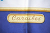 Authentic HERMES Carre 90 Scarf "Caraibes" Silk Blue 3838I