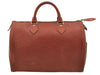 Authentic Louis Vuitton Epi Speedy 30 Hand Boston Bag Brown M43003 LV 3839I