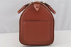 Authentic Louis Vuitton Epi Speedy 30 Hand Boston Bag Brown M43003 LV 3839I