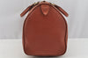 Authentic Louis Vuitton Epi Speedy 30 Hand Boston Bag Brown M43003 LV 3839I