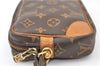 Authentic Louis Vuitton Monogram Marly Dragonne PM M51827 Clutch Hand Bag 3841F