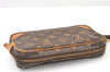 Authentic Louis Vuitton Monogram Marly Dragonne PM M51827 Clutch Hand Bag 3841F