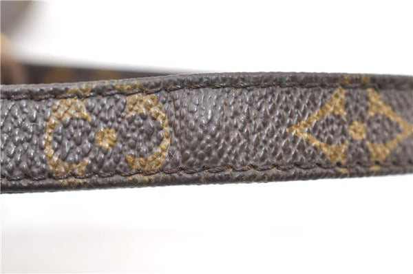 Authentic Louis Vuitton Monogram Marly Dragonne PM M51827 Clutch Hand Bag 3841F