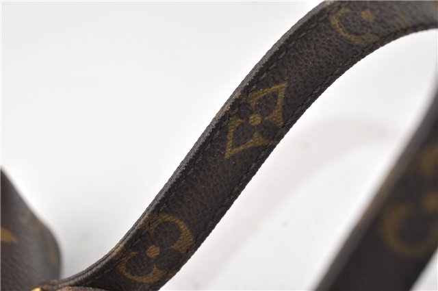 Authentic Louis Vuitton Monogram Marly Dragonne PM M51827 Clutch Hand Bag 3841F