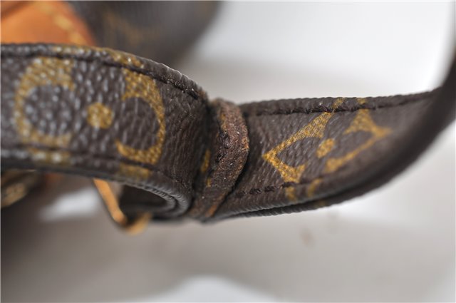 Authentic Louis Vuitton Monogram Marly Dragonne PM M51827 Clutch Hand Bag 3841F