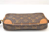 Authentic Louis Vuitton Monogram Marly Dragonne PM M51827 Clutch Hand Bag 3841F