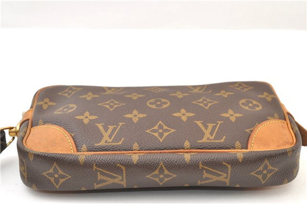 Authentic Louis Vuitton Monogram Marly Dragonne PM M51827 Clutch Hand Bag 3841F