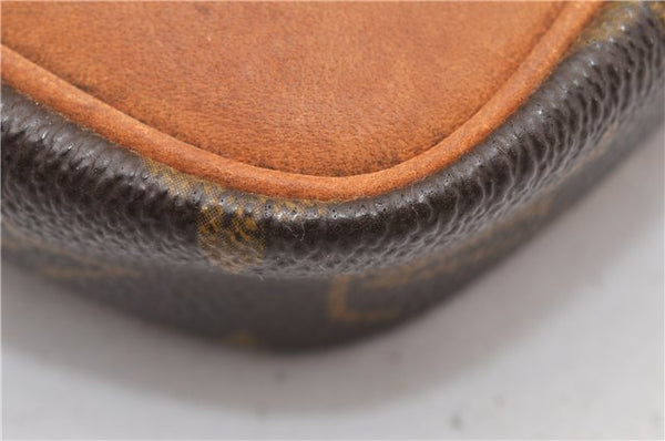 Authentic Louis Vuitton Monogram Marly Dragonne PM M51827 Clutch Hand Bag 3841F