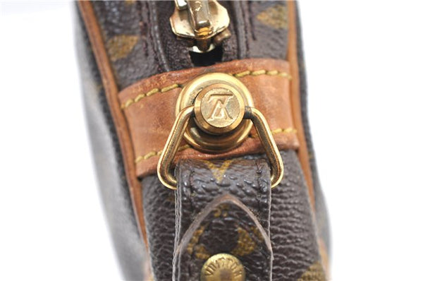 Authentic Louis Vuitton Monogram Marly Dragonne PM M51827 Clutch Hand Bag 3841F