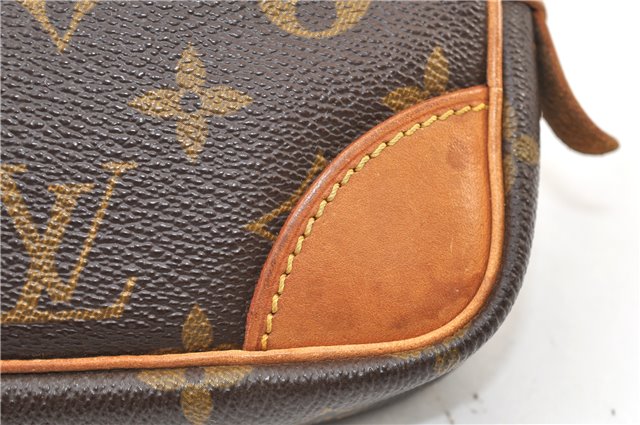 Authentic Louis Vuitton Monogram Marly Dragonne PM M51827 Clutch Hand Bag 3841F