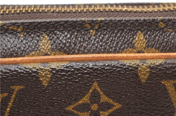 Authentic Louis Vuitton Monogram Marly Dragonne PM M51827 Clutch Hand Bag 3841F
