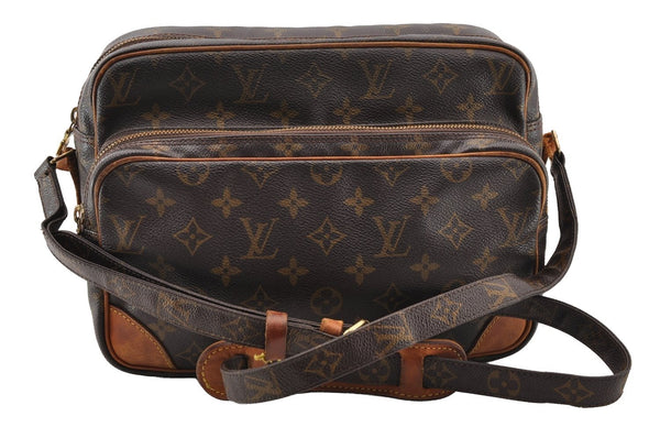 Authentic Louis Vuitton Monogram Nile Shoulder Cross Body Bag M45244 Junk 3843I