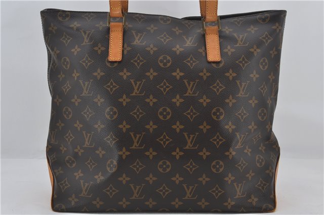 Authentic Louis Vuitton Monogram Cabas Mezzo Shoulder Tote Bag M51151 LV 3844E