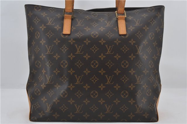Authentic Louis Vuitton Monogram Cabas Mezzo Shoulder Tote Bag M51151 LV 3844E