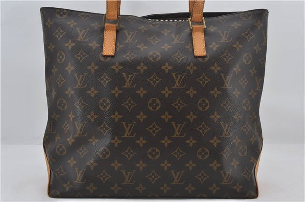 Authentic Louis Vuitton Monogram Cabas Mezzo Shoulder Tote Bag M51151 LV 3844E
