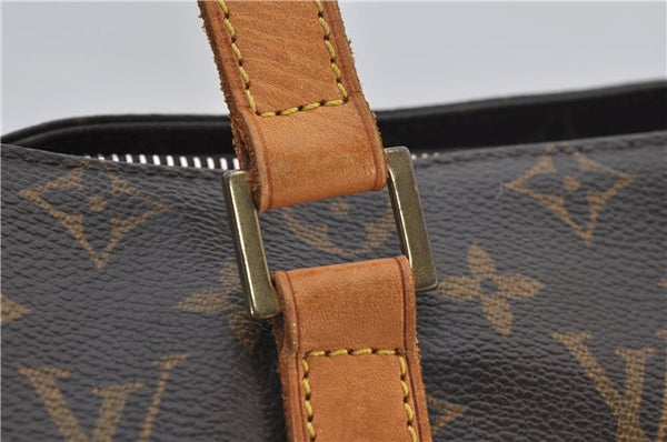 Authentic Louis Vuitton Monogram Cabas Mezzo Shoulder Tote Bag M51151 LV 3844E