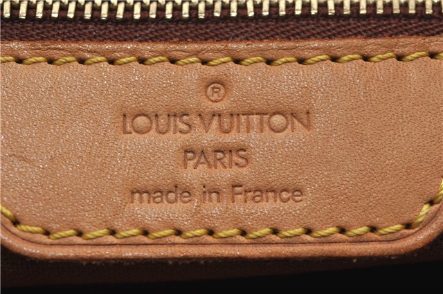 Authentic Louis Vuitton Monogram Cabas Mezzo Shoulder Tote Bag M51151 LV 3844E