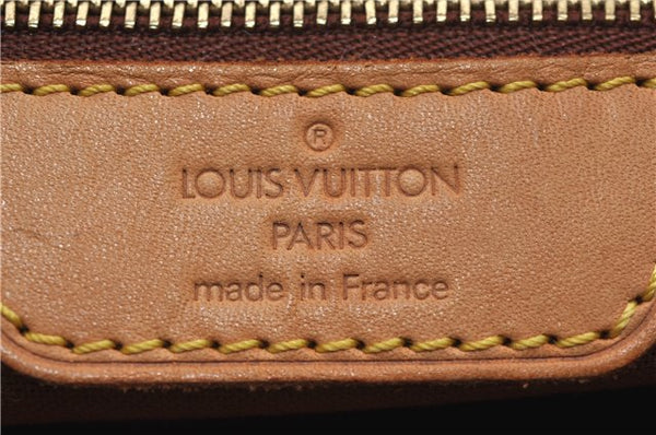 Authentic Louis Vuitton Monogram Cabas Mezzo Shoulder Tote Bag M51151 LV 3844E