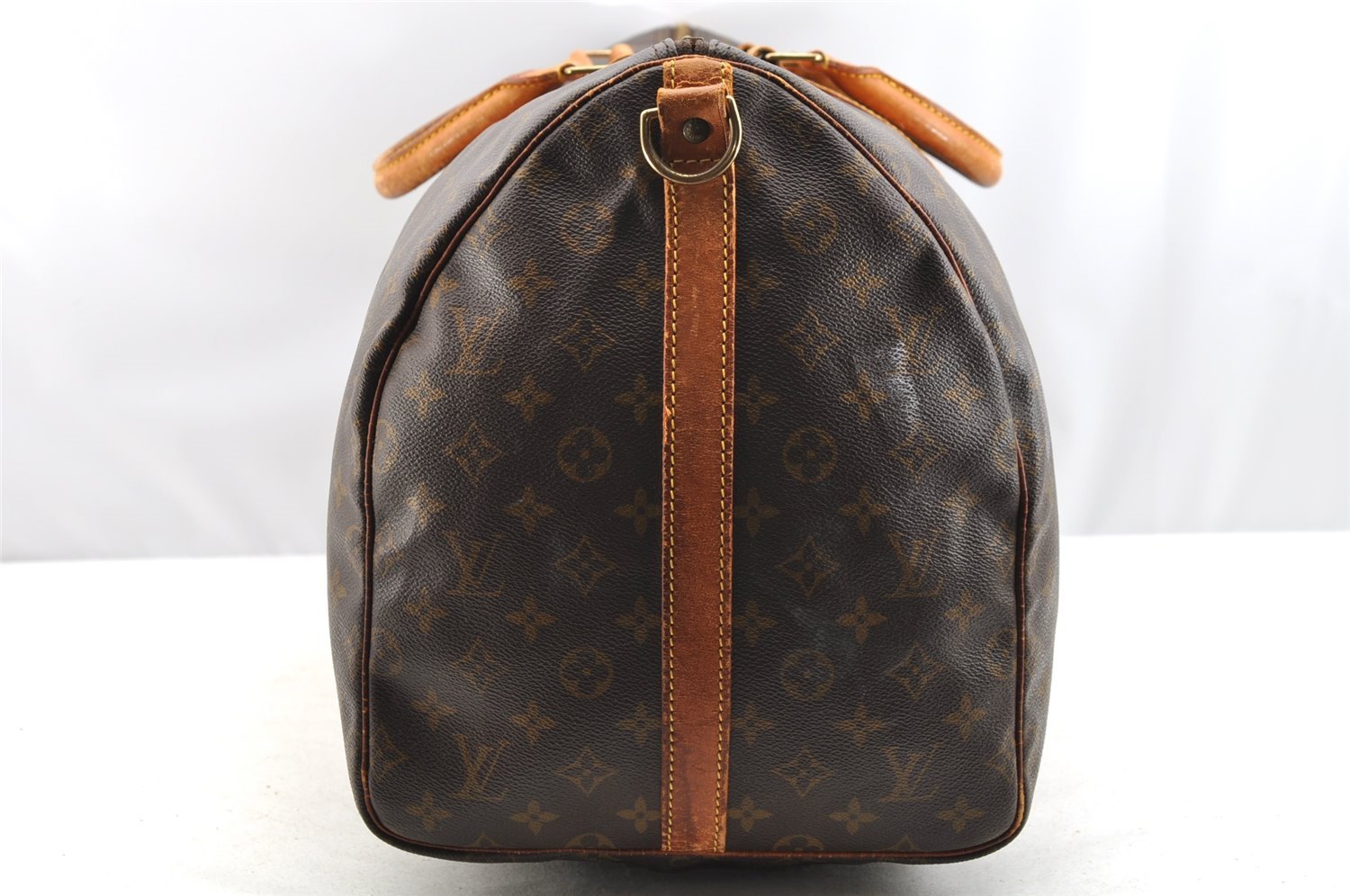Authentic Louis Vuitton Monogram Keepall Bandouliere 55 M41414 Boston Bag 3845I
