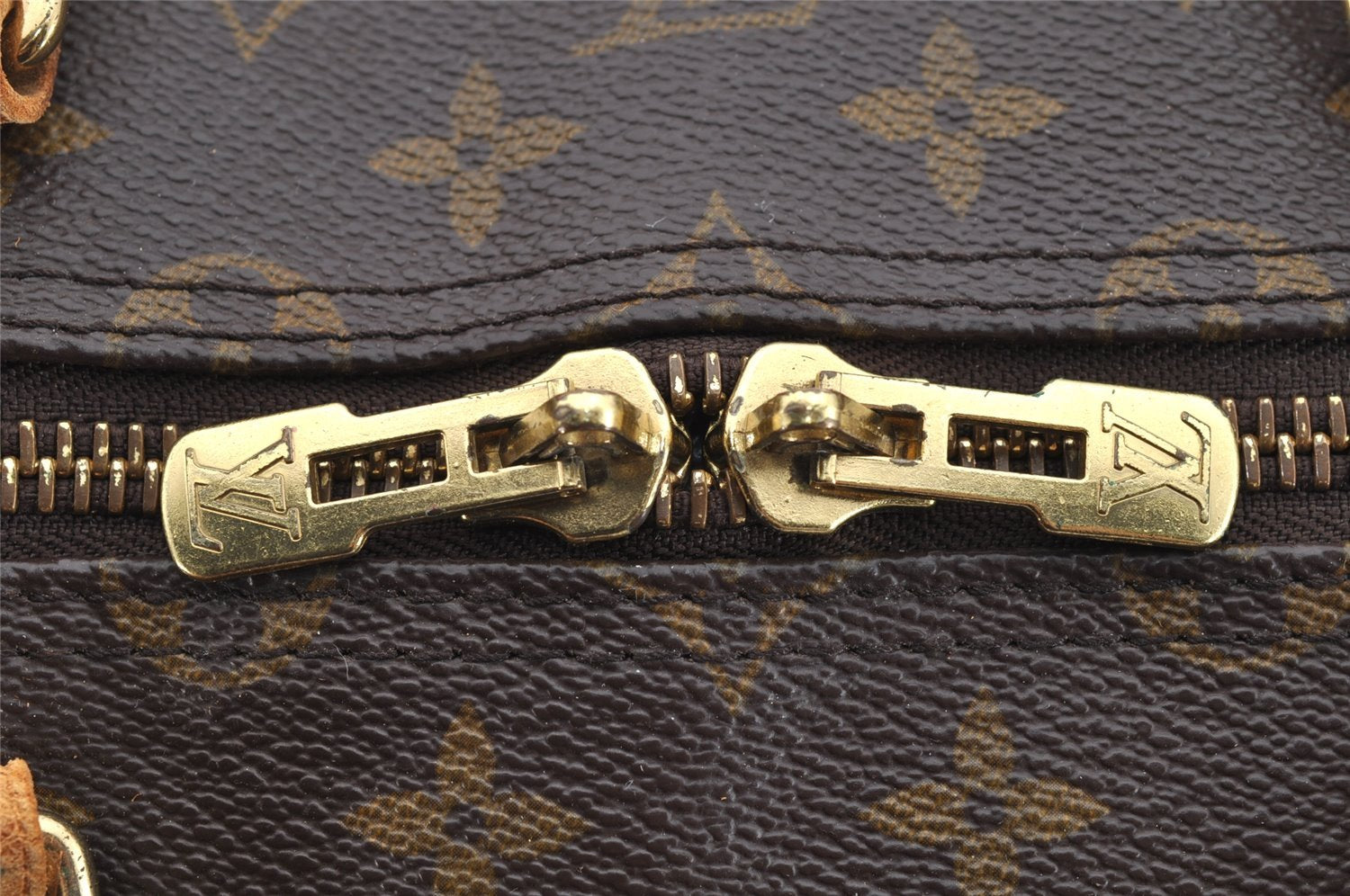 Authentic Louis Vuitton Monogram Keepall Bandouliere 55 M41414 Boston Bag 3845I
