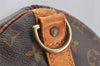 Authentic Louis Vuitton Monogram Keepall Bandouliere 55 M41414 Boston Bag 3845I