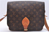 Authentic Louis Vuitton Monogram Cartouchiere GM M51252 Shoulder Cross Bag 3848E