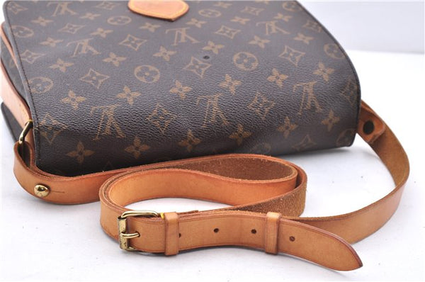 Authentic Louis Vuitton Monogram Cartouchiere GM M51252 Shoulder Cross Bag 3848E