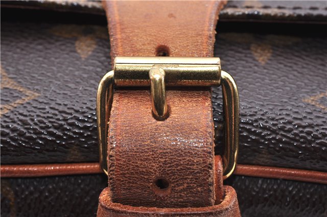 Authentic Louis Vuitton Monogram Cartouchiere GM M51252 Shoulder Cross Bag 3848E