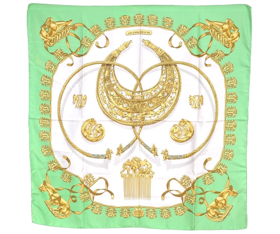 Authentic HERMES Carre 90 Scarf 