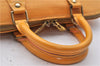 Authentic Louis Vuitton Epi Alma PM Hand Bag Yellow M52149 LV 3850D