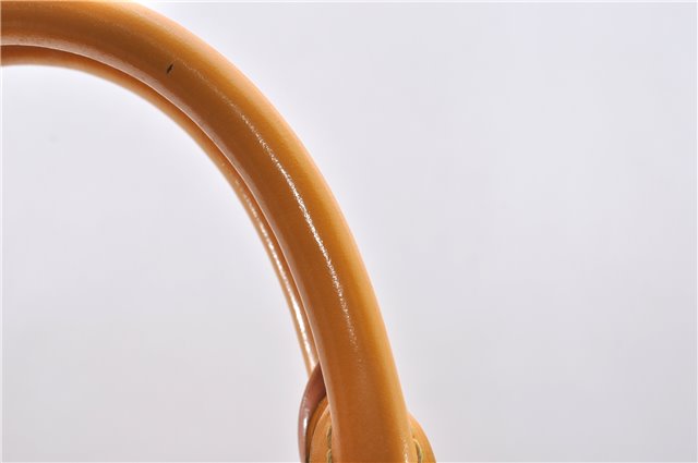 Authentic Louis Vuitton Epi Alma PM Hand Bag Yellow M52149 LV 3850D