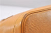 Authentic Louis Vuitton Epi Alma PM Hand Bag Yellow M52149 LV 3850D