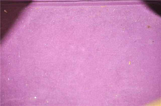 Authentic Louis Vuitton Epi Alma PM Hand Bag Yellow M52149 LV 3850D