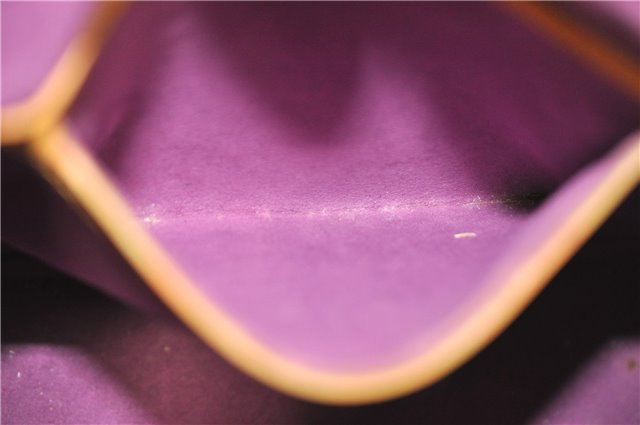 Authentic Louis Vuitton Epi Alma PM Hand Bag Yellow M52149 LV 3850D