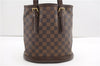 Authentic Louis Vuitton Damier Marais Bucket Shoulder Tote Bag N42240 LV 3853F