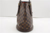 Authentic Louis Vuitton Damier Marais Bucket Shoulder Tote Bag N42240 LV 3853F