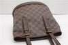 Authentic Louis Vuitton Damier Marais Bucket Shoulder Tote Bag N42240 LV 3853F