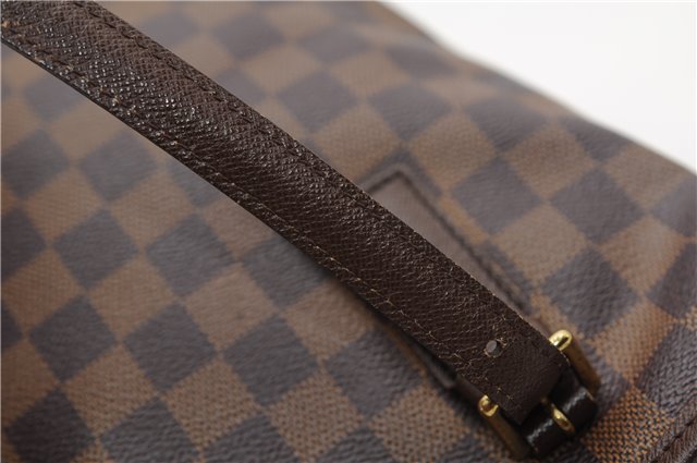 Authentic Louis Vuitton Damier Marais Bucket Shoulder Tote Bag N42240 LV 3853F