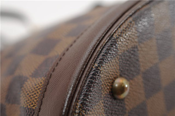 Authentic Louis Vuitton Damier Marais Bucket Shoulder Tote Bag N42240 LV 3853F