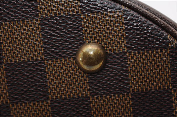 Authentic Louis Vuitton Damier Marais Bucket Shoulder Tote Bag N42240 LV 3853F