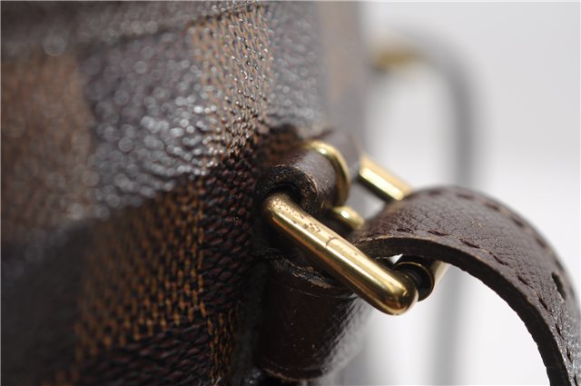 Authentic Louis Vuitton Damier Marais Bucket Shoulder Tote Bag N42240 LV 3853F