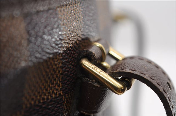 Authentic Louis Vuitton Damier Marais Bucket Shoulder Tote Bag N42240 LV 3853F